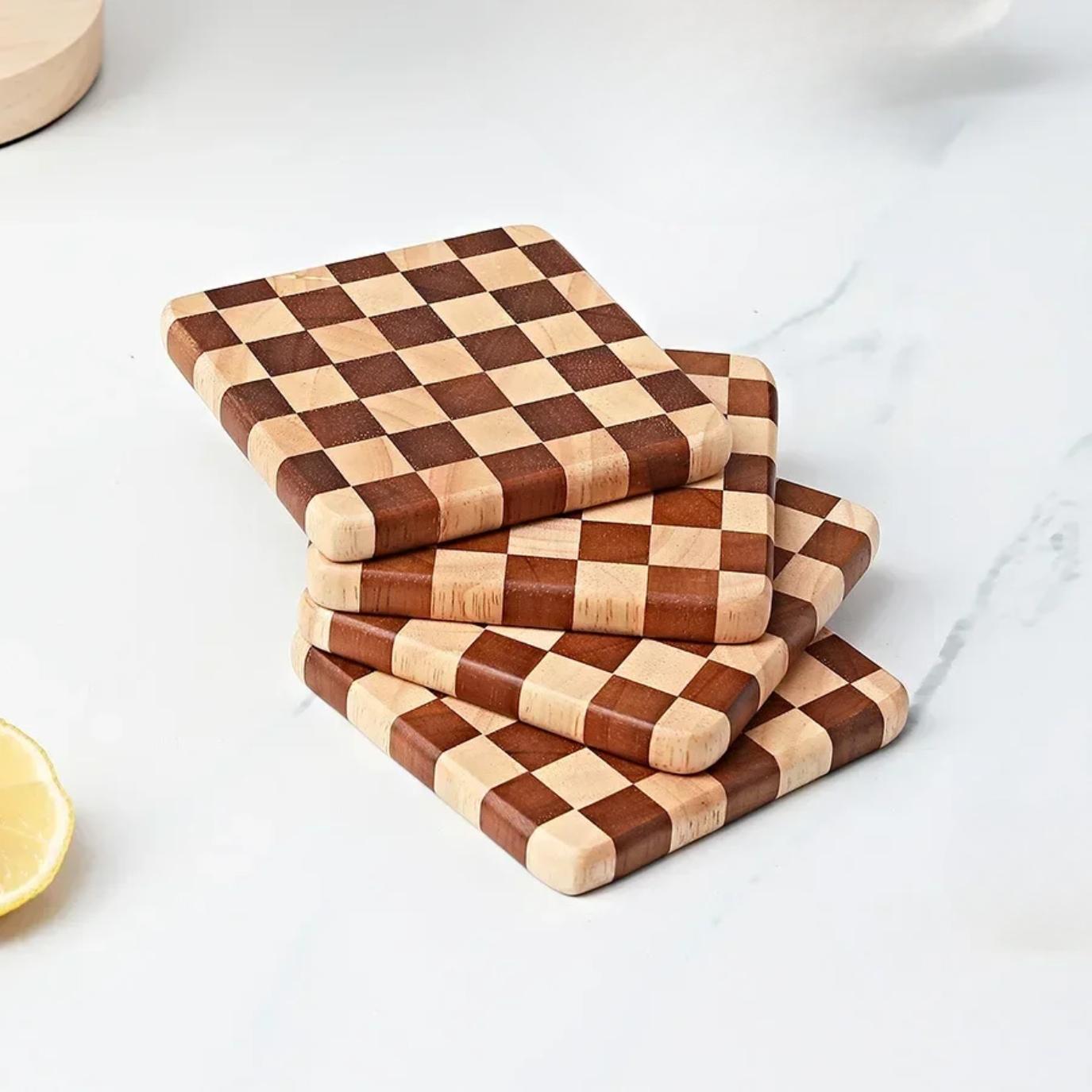 Planche à découper damier