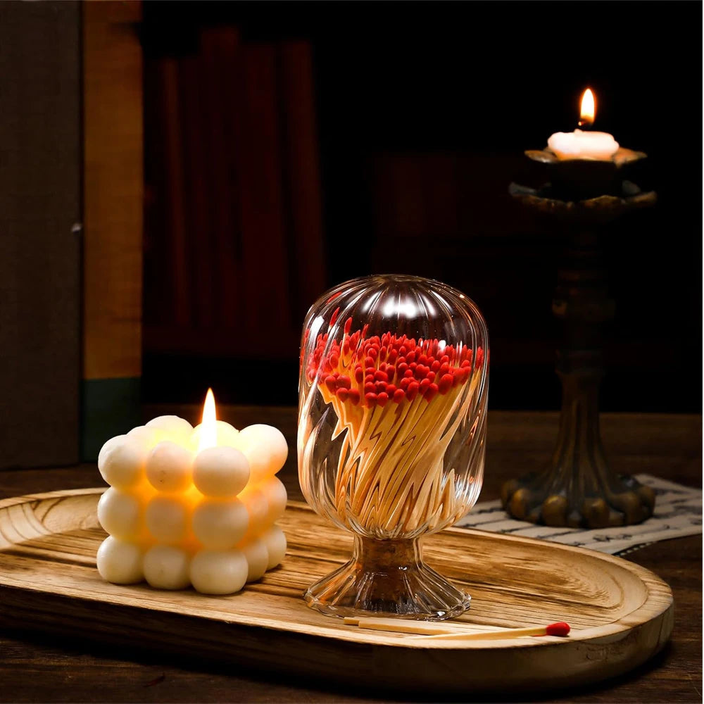 Cloche à allumettes lotus