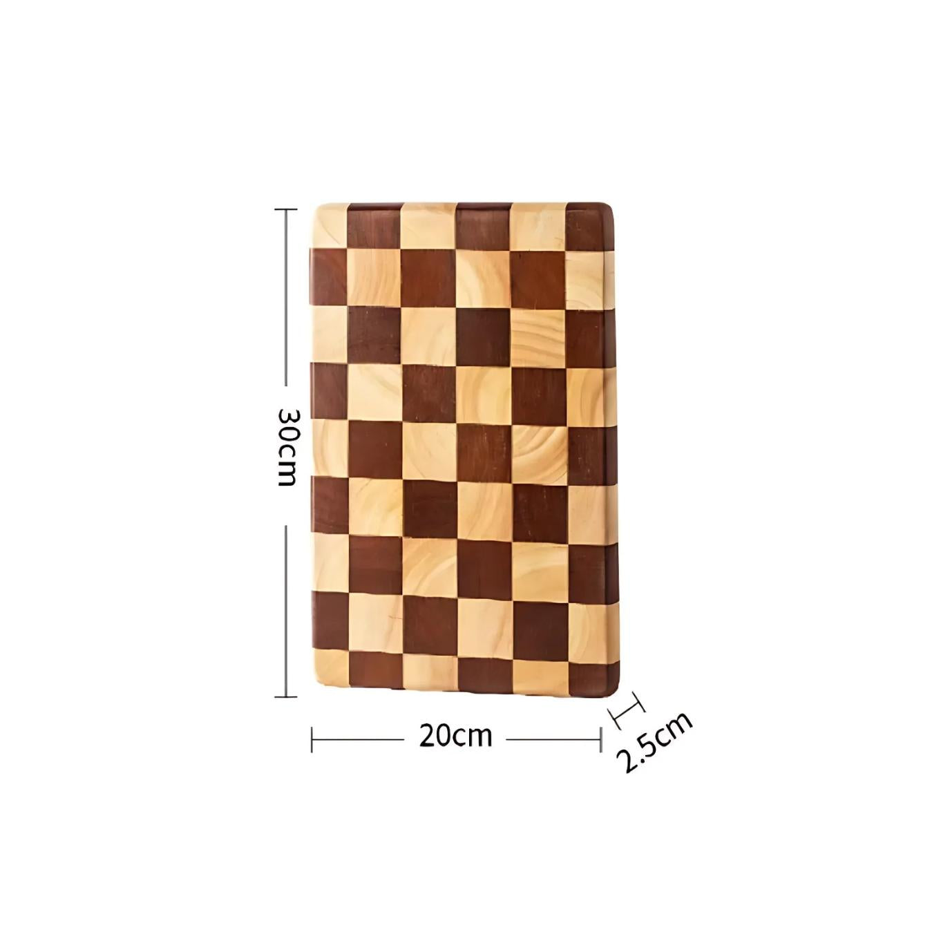 Planche à découper damier